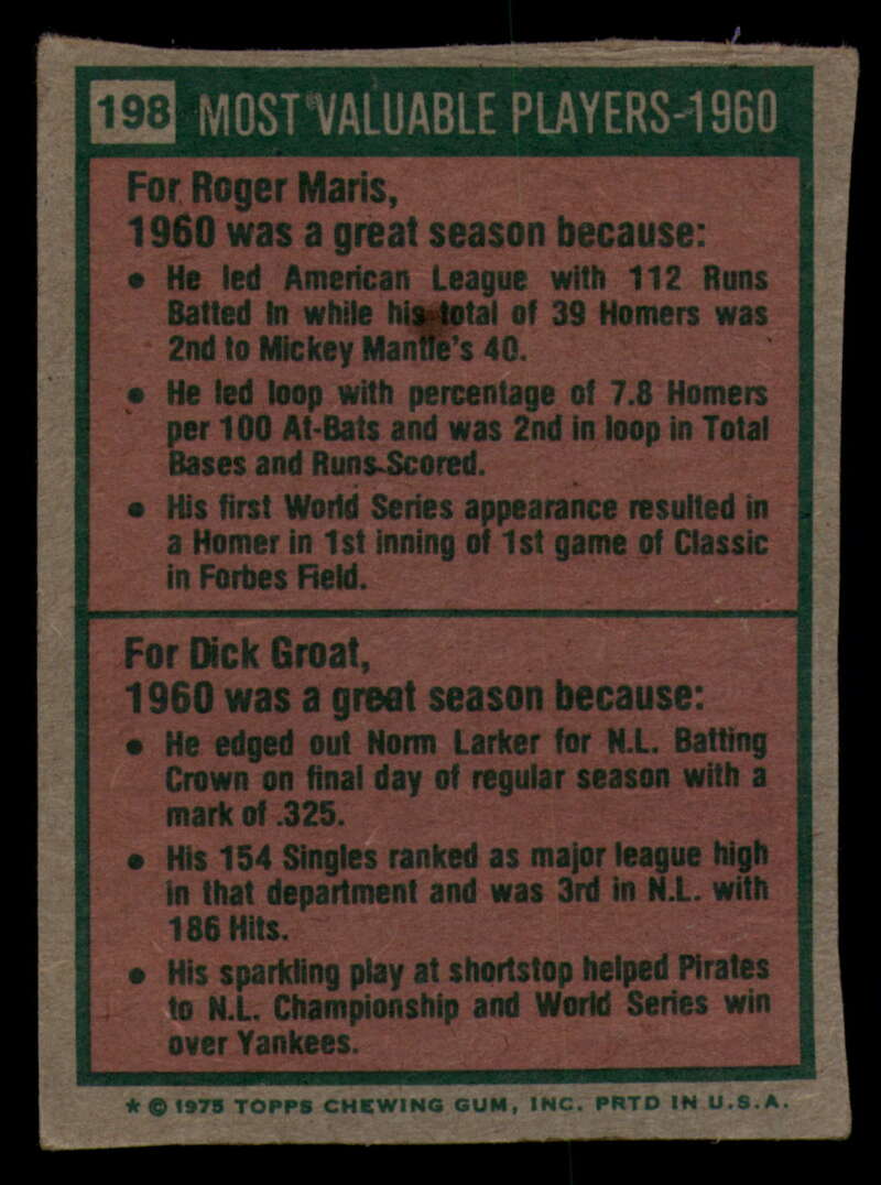 1975 Topps Baseball #166 - #259 - Complete your set - Pick your card - Picture 203 of 451