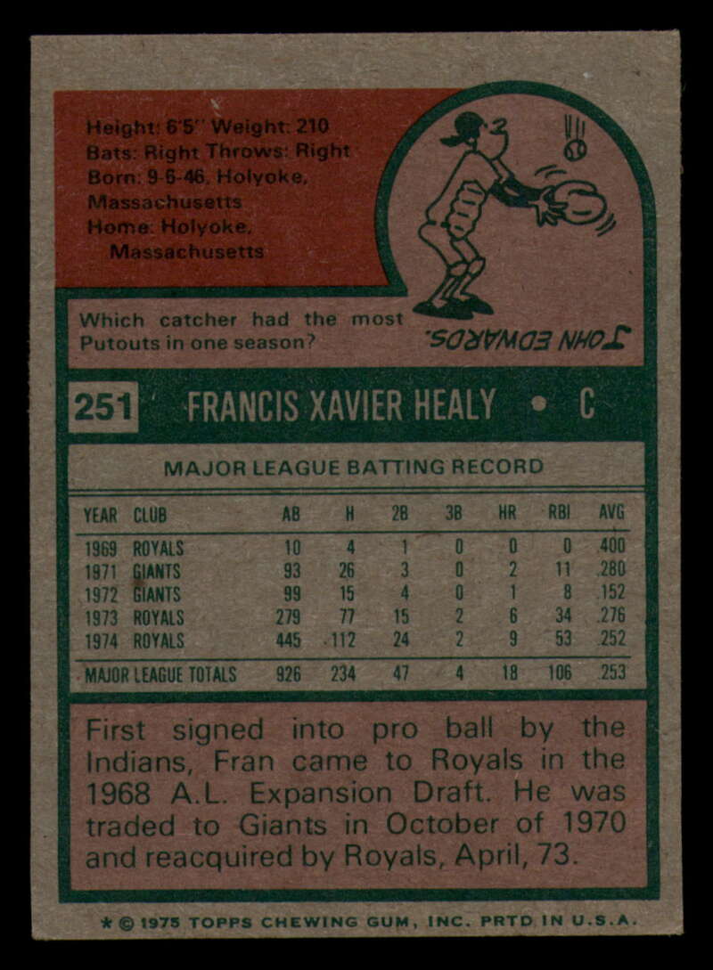 1975 Topps Baseball #166 - #259 - Complete your set - Pick your card - Picture 391 of 451