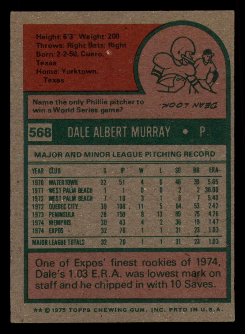 1975 Topps Baseball #516 - #585 - Complete your set - Pick your card - Picture 351 of 489