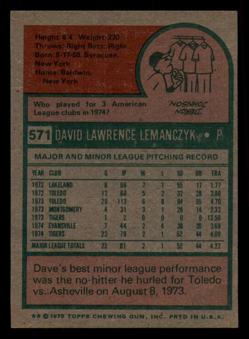 1975 Topps Baseball #516 - #585 - Complete your set - Pick your card - Picture 377 of 489