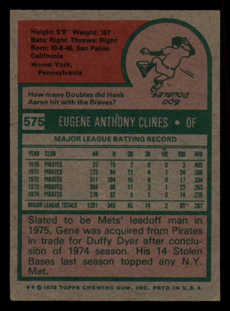 1975 Topps Baseball #516 - #585 - Complete your set - Pick your card - Picture 409 of 489