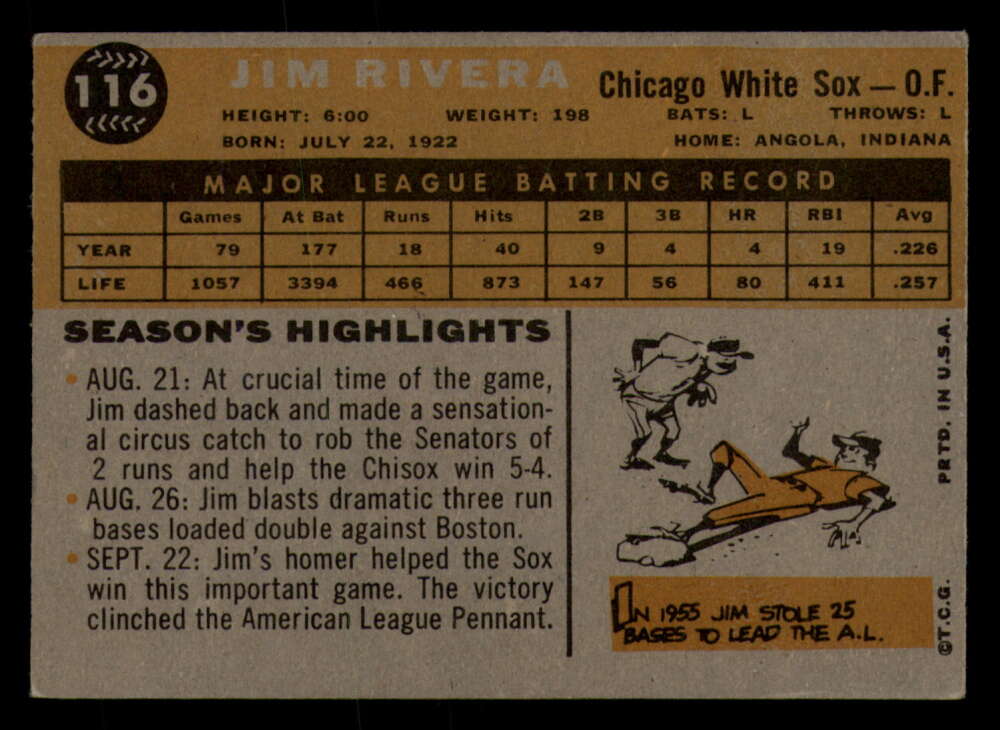 1960 Topps Baseball #91 to #180 - Complete your set - Pick your card - Picture 135 of 455