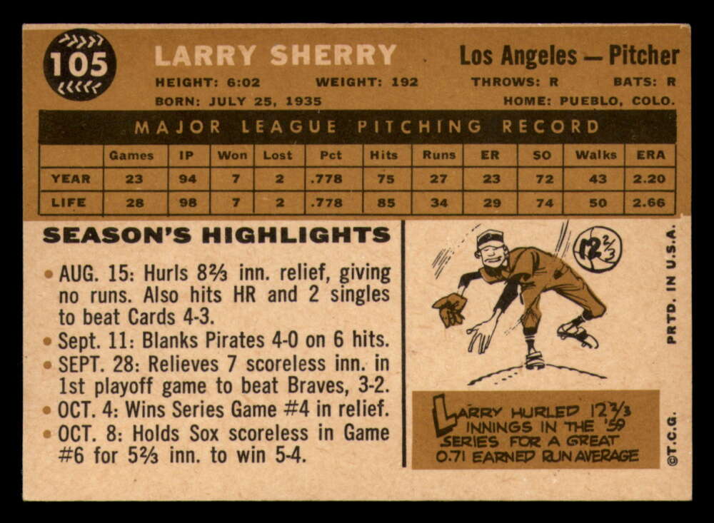 1960 Topps Baseball #91 to #180 - Complete your set - Pick your card - Picture 77 of 455