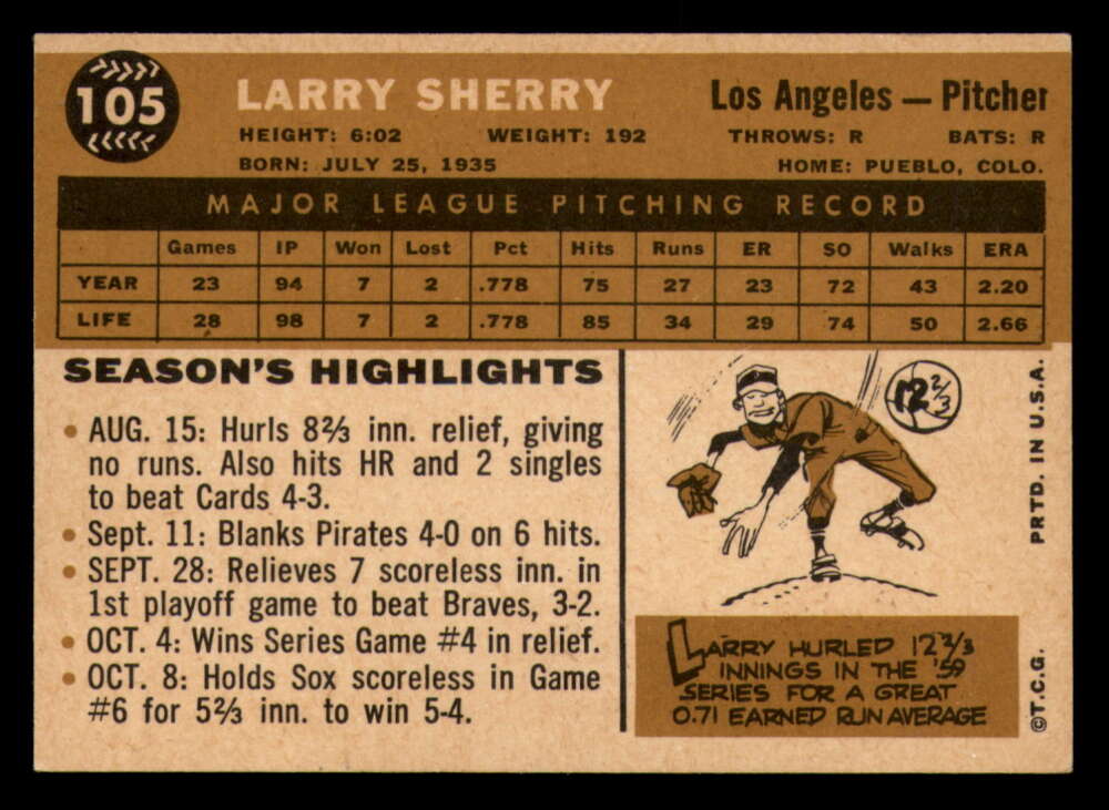 1960 Topps Baseball #91 to #180 - Complete your set - Pick your card - Picture 79 of 455