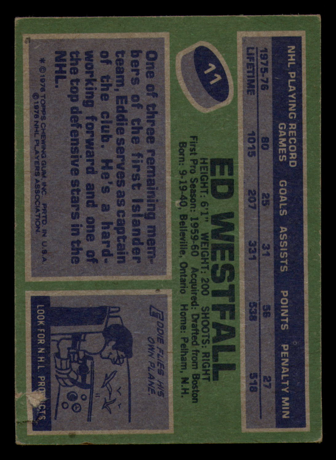 1976-77 Topps Hockey  #6 - #85 - Complete your set - Pick your Card - Picture 19 of 423