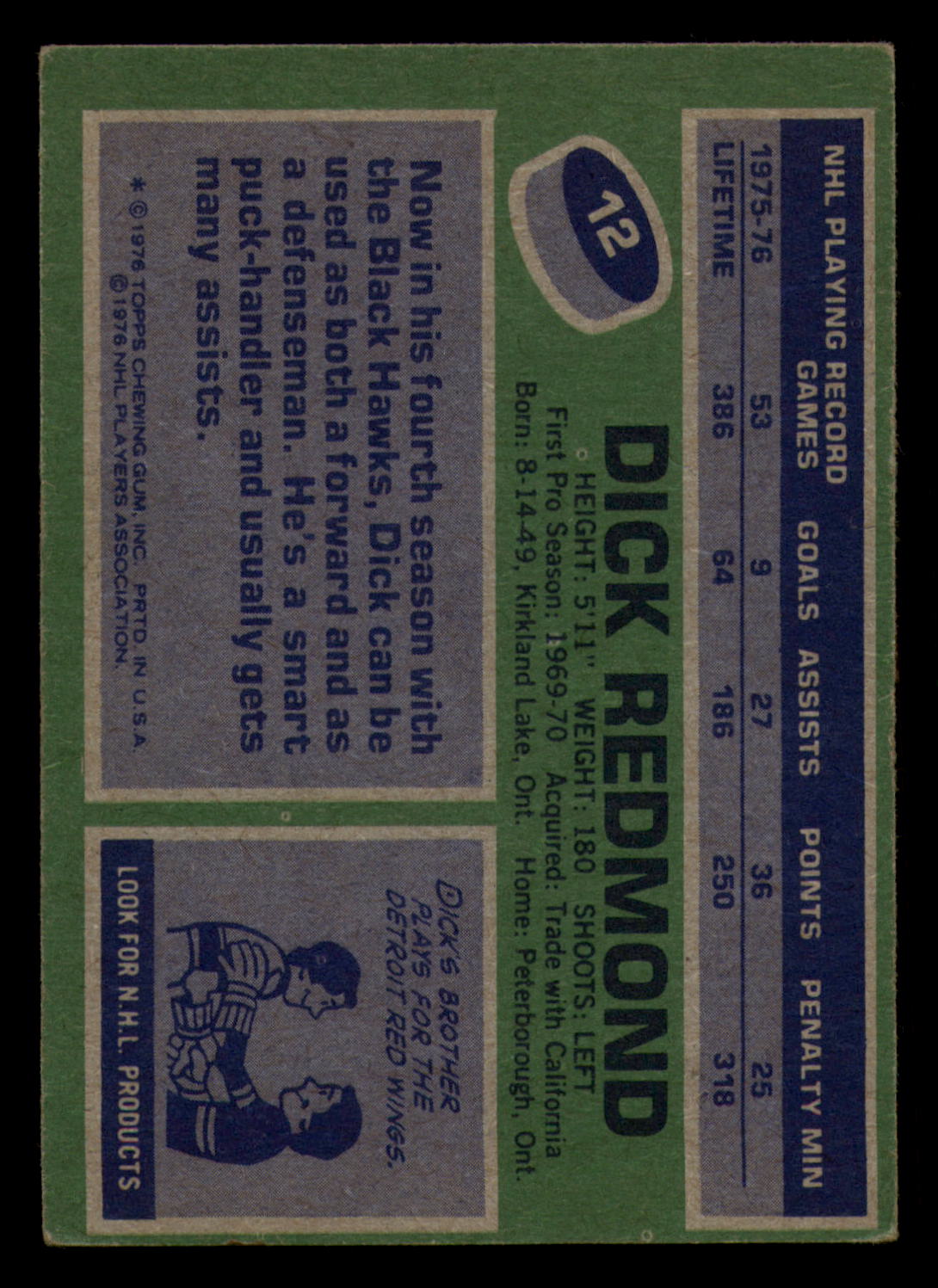 1976-77 Topps Hockey  #6 - #85 - Complete your set - Pick your Card - Picture 25 of 423