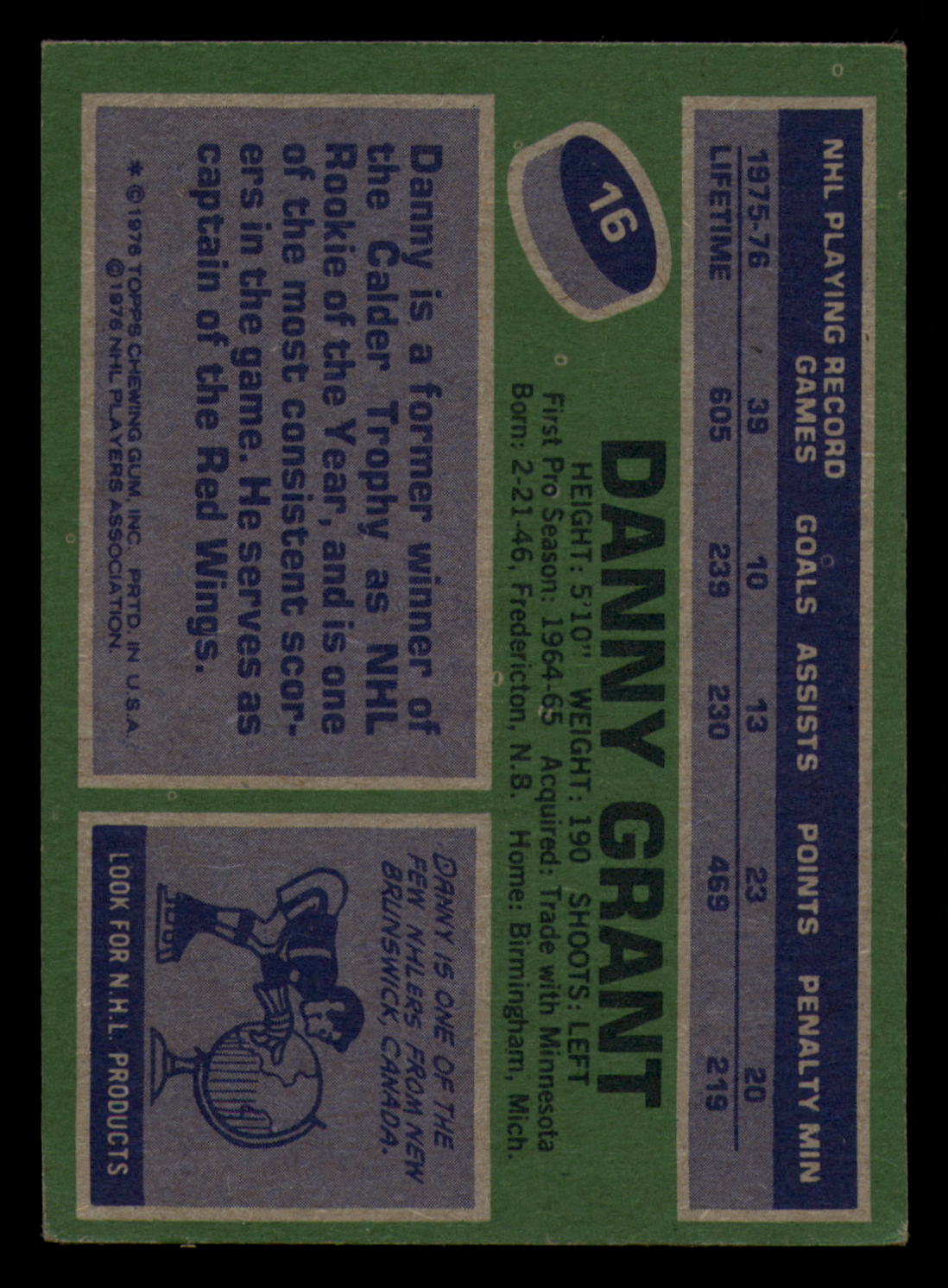 1976-77 Topps Hockey  #6 - #85 - Complete your set - Pick your Card - Picture 35 of 423