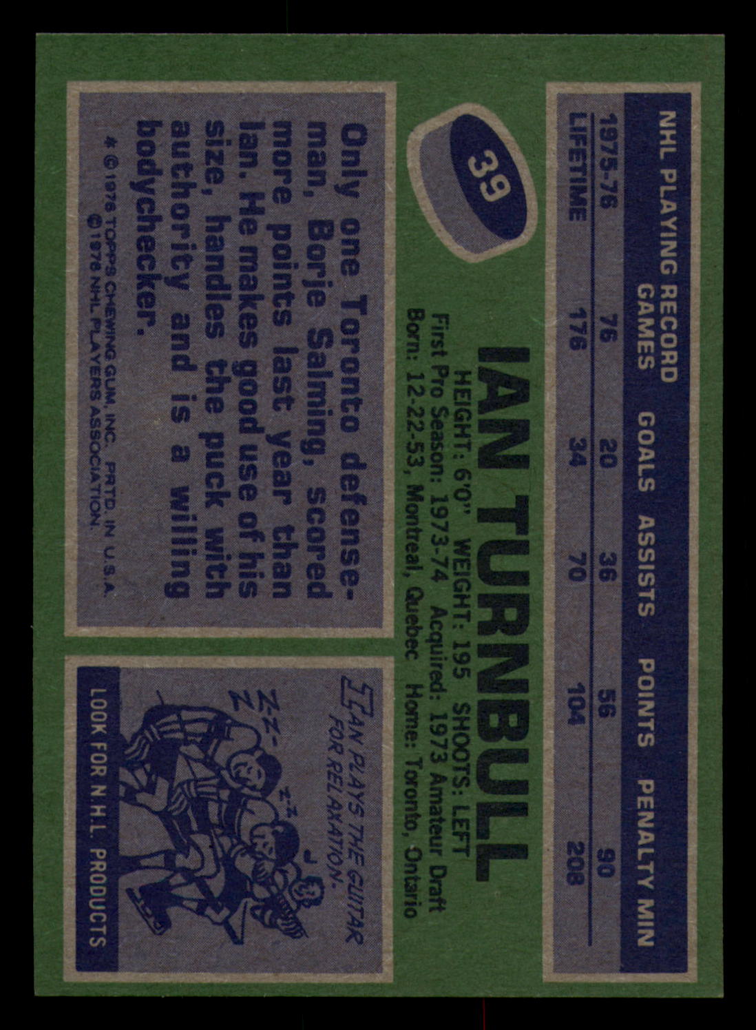 1976-77 Topps Hockey  #6 - #85 - Complete your set - Pick your Card - Picture 163 of 423