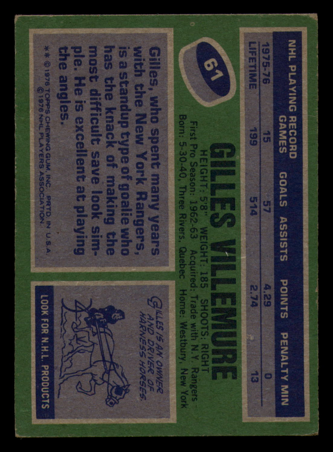 1976-77 Topps Hockey  #6 - #85 - Complete your set - Pick your Card - Picture 273 of 423