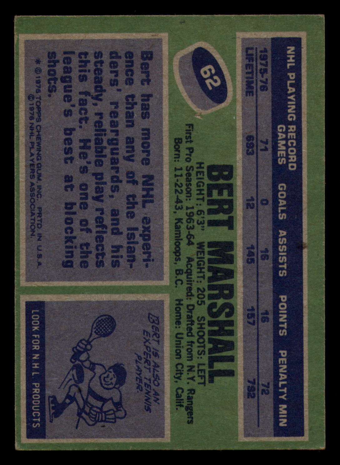 1976-77 Topps Hockey  #6 - #85 - Complete your set - Pick your Card - Picture 281 of 423