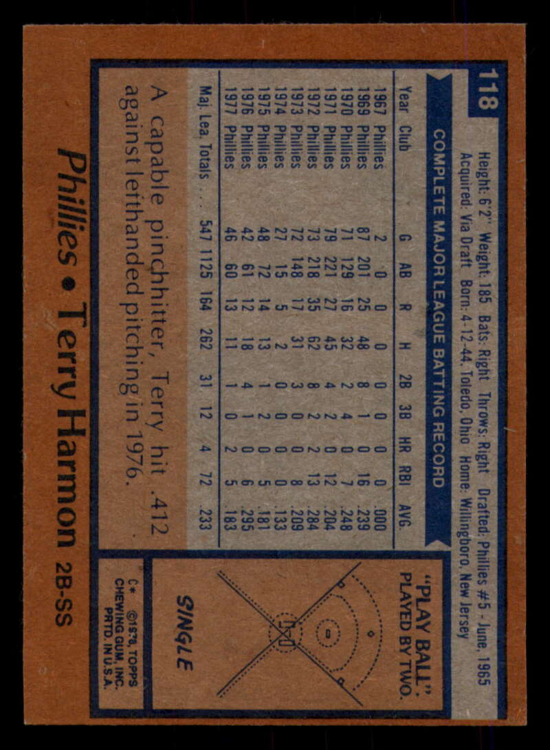 1978 Topps Baseball #111 - #160 - Complete your set - Pick your card - Picture 75 of 489