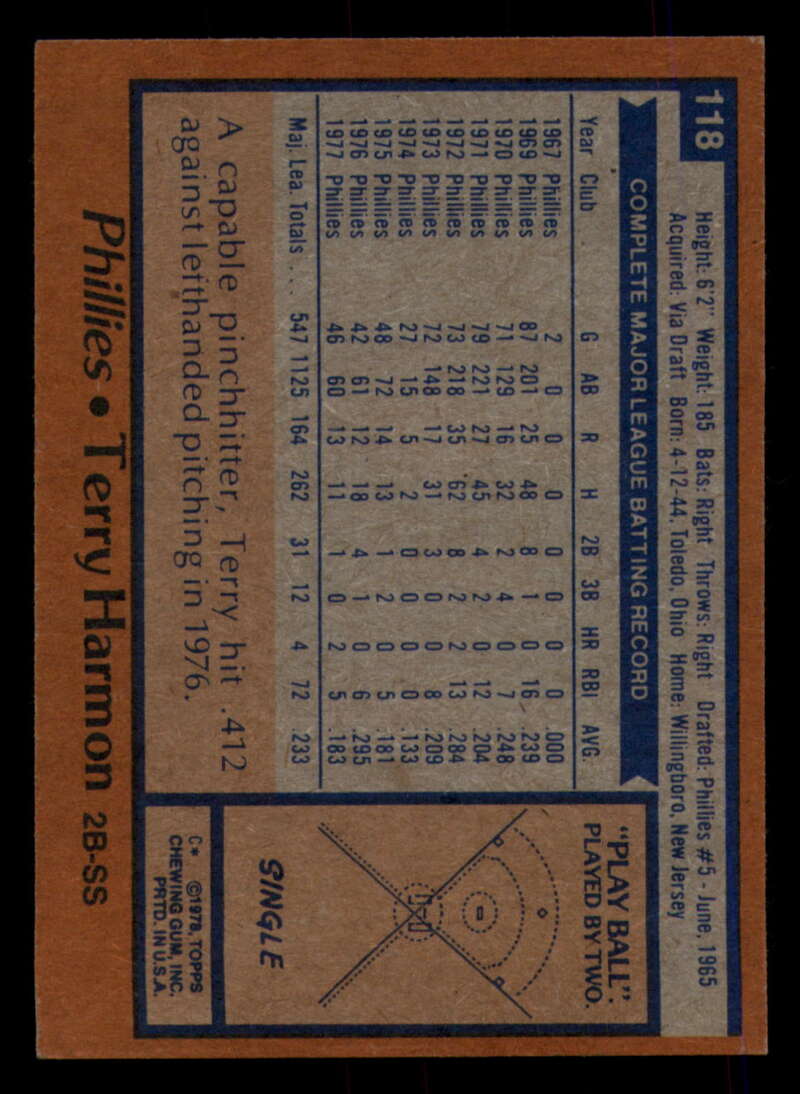 1978 Topps Baseball #111 - #160 - Complete your set - Pick your card - Picture 77 of 489