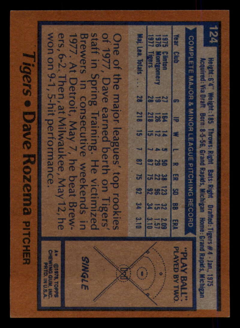 1978 Topps Baseball #111 - #160 - Complete your set - Pick your card - Picture 127 of 489