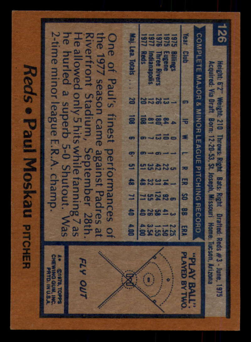 1978 Topps Baseball #111 - #160 - Complete your set - Pick your card - Picture 153 of 489