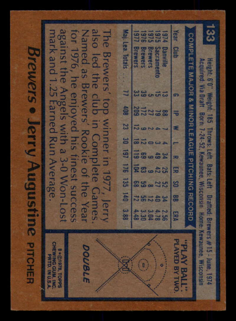 1978 Topps Baseball #111 - #160 - Complete your set - Pick your card - Picture 225 of 489