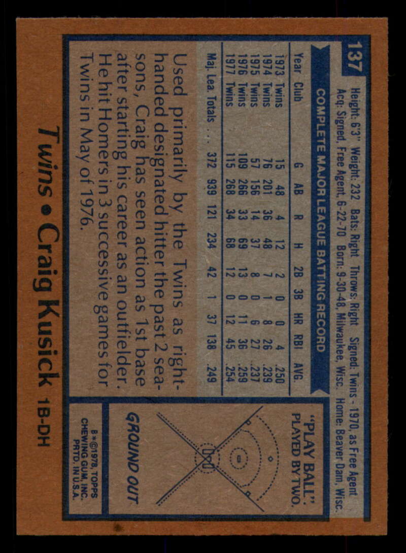 1978 Topps Baseball #111 - #160 - Complete your set - Pick your card - Picture 259 of 489