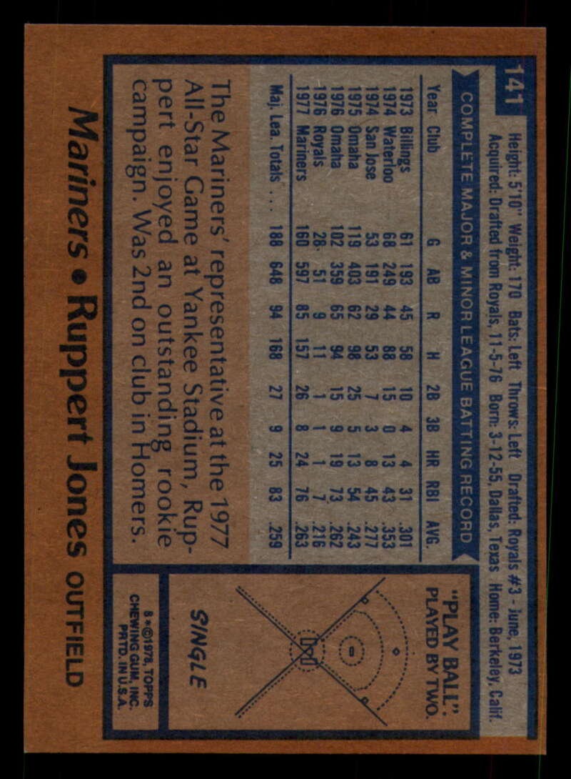 1978 Topps Baseball #111 - #160 - Complete your set - Pick your card - Picture 303 of 489