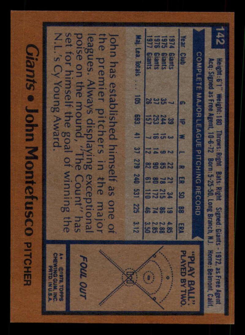 1978 Topps Baseball #111 - #160 - Complete your set - Pick your card - Picture 311 of 489