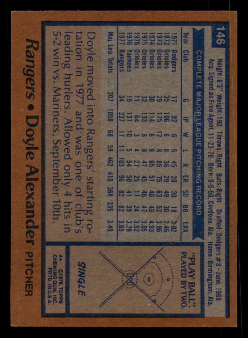 1978 Topps Baseball #111 - #160 - Complete your set - Pick your card - Picture 349 of 489