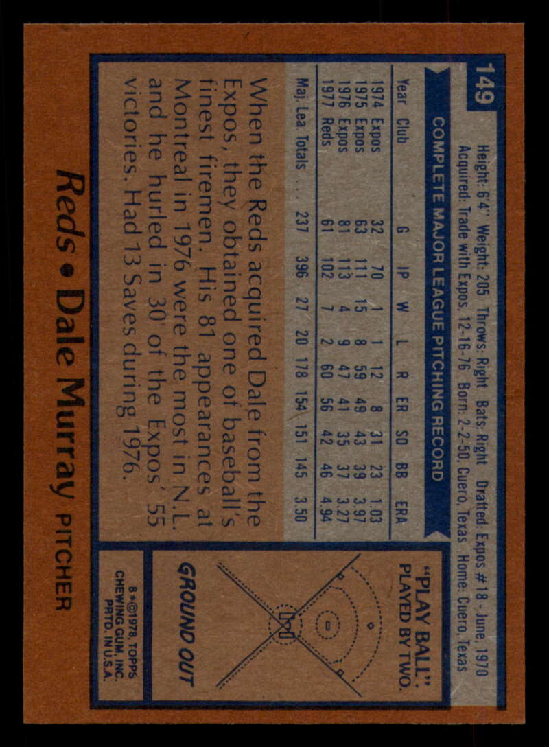 1978 Topps Baseball #111 - #160 - Complete your set - Pick your card - Picture 375 of 489