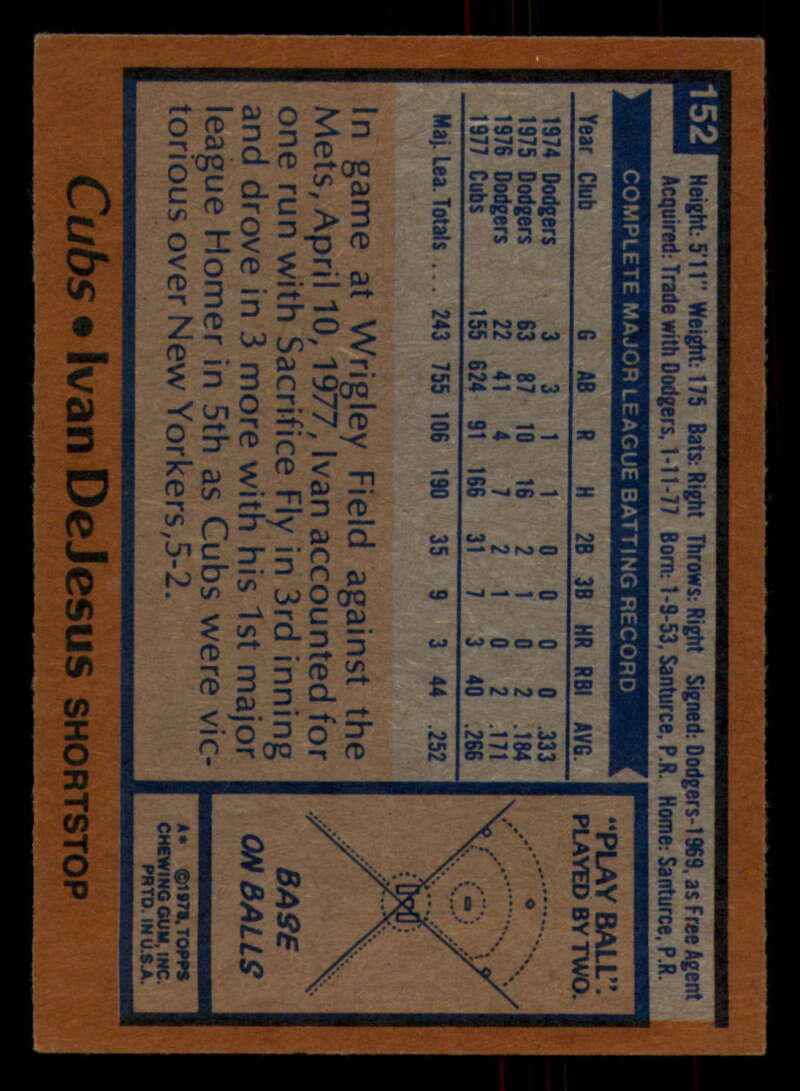 1978 Topps Baseball #111 - #160 - Complete your set - Pick your card - Picture 401 of 489