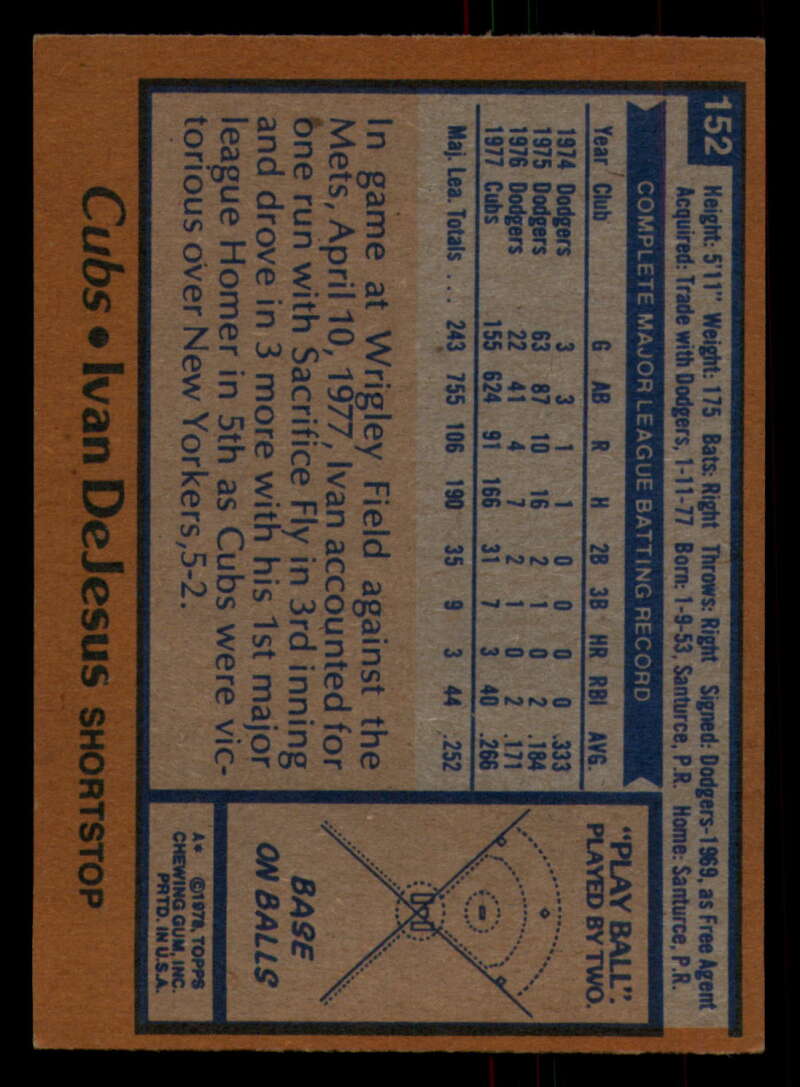 1978 Topps Baseball #111 - #160 - Complete your set - Pick your card - Picture 403 of 489