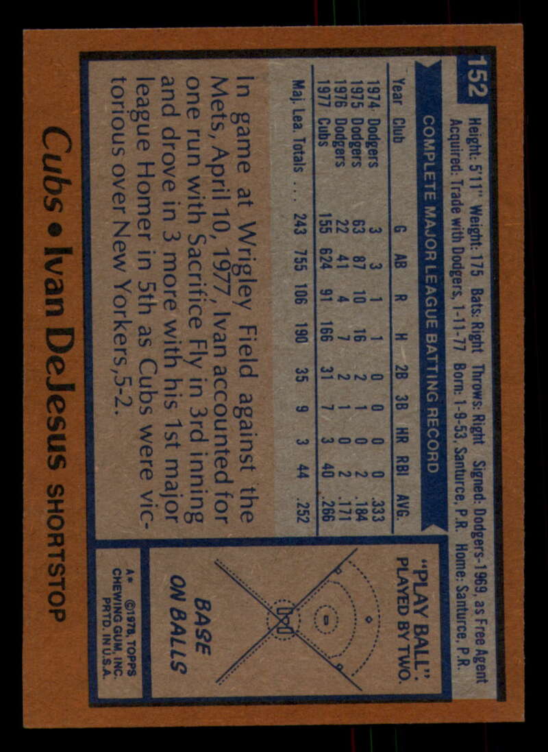 1978 Topps Baseball #111 - #160 - Complete your set - Pick your card - Picture 405 of 489