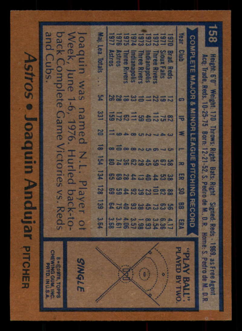 1978 Topps Baseball #111 - #160 - Complete your set - Pick your card - Picture 461 of 489