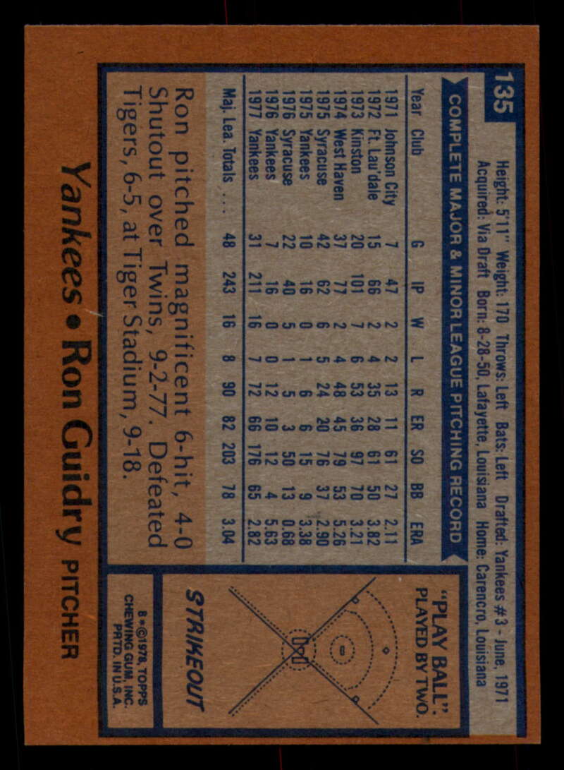 1978 Topps Baseball #111 - #160 - Complete your set - Pick your card - Picture 237 of 489