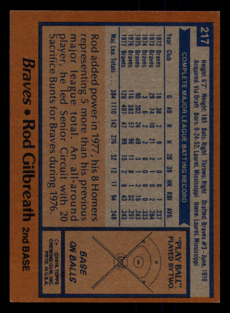 1978 Topps Baseball #216 - #265 - Complete your set - Pick your card - Picture 17 of 497