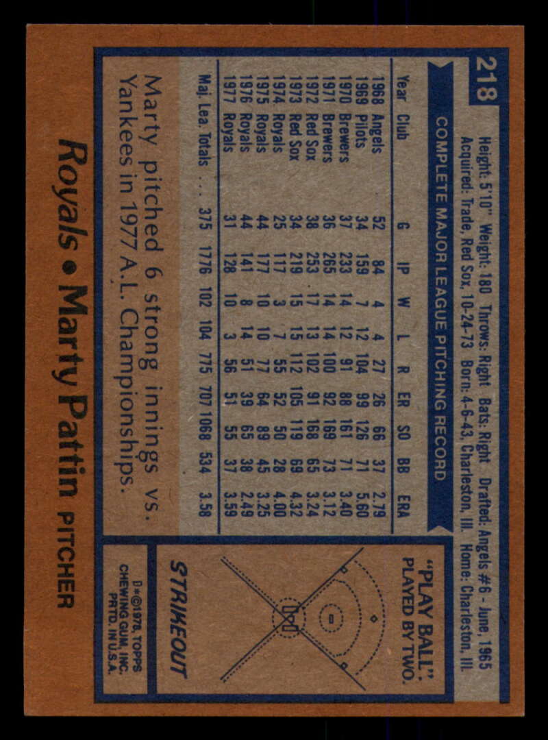 1978 Topps Baseball #216 - #265 - Complete your set - Pick your card - Picture 29 of 497