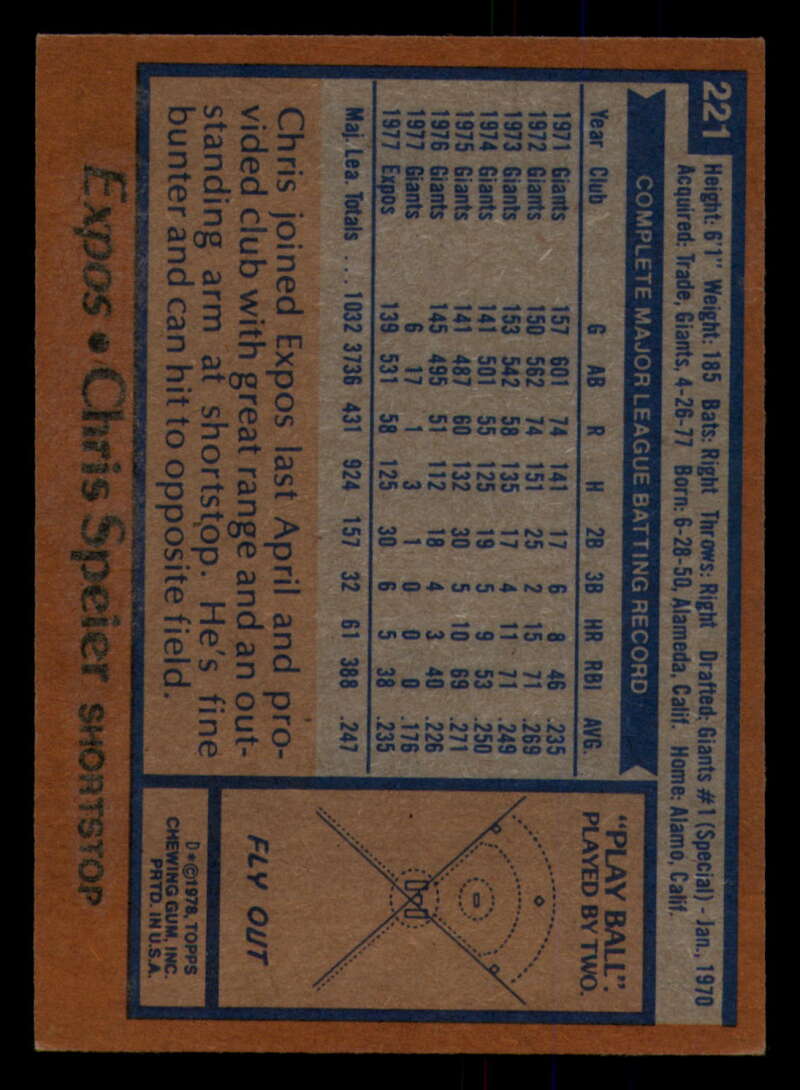 1978 Topps Baseball #216 - #265 - Complete your set - Pick your card - Picture 57 of 497