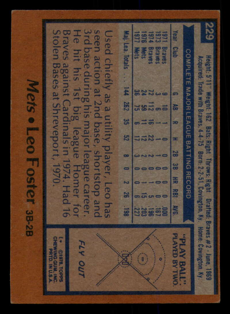 1978 Topps Baseball #216 - #265 - Complete your set - Pick your card - Picture 139 of 497