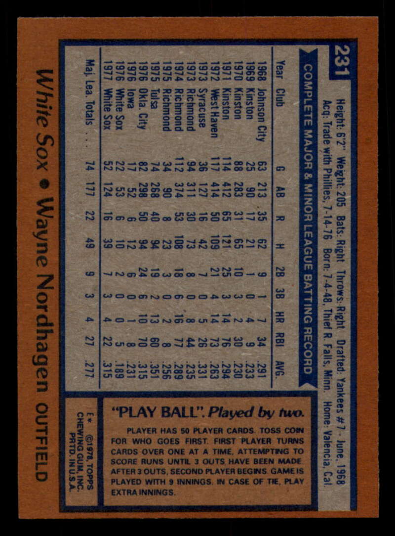 1978 Topps Baseball #216 - #265 - Complete your set - Pick your card - Picture 157 of 497