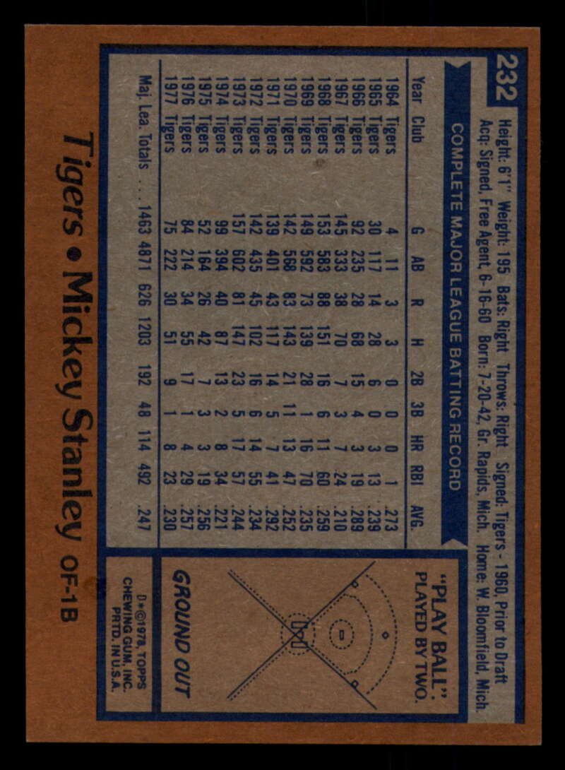 1978 Topps Baseball #216 - #265 - Complete your set - Pick your card - Picture 165 of 497