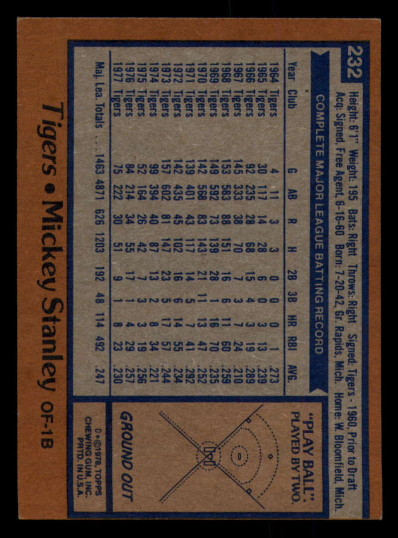 1978 Topps Baseball #216 - #265 - Complete your set - Pick your card - Picture 169 of 497