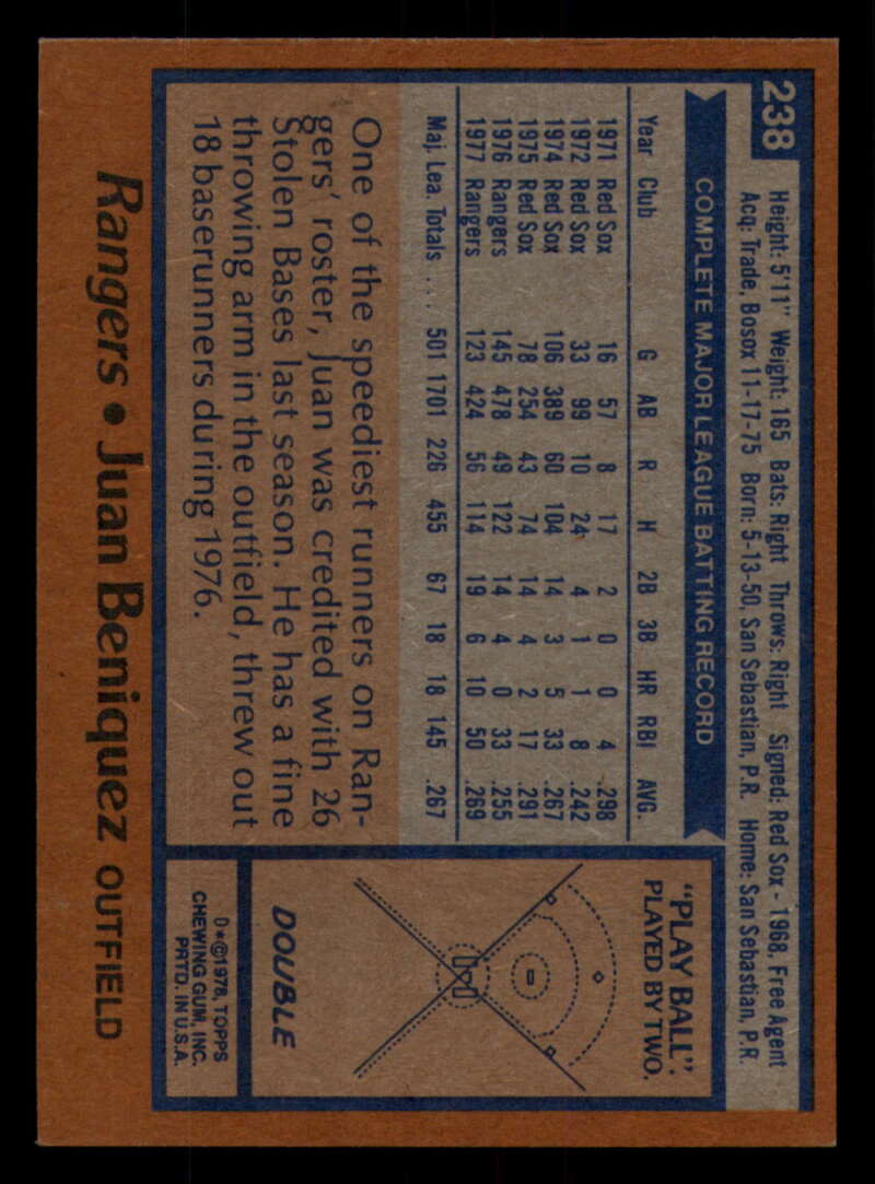 1978 Topps Baseball #216 - #265 - Complete your set - Pick your card - Picture 225 of 497