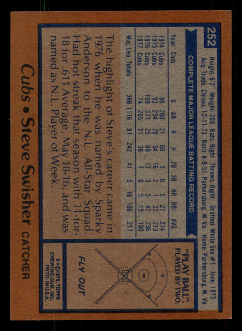 1978 Topps Baseball #216 - #265 - Complete your set - Pick your card - Picture 369 of 497