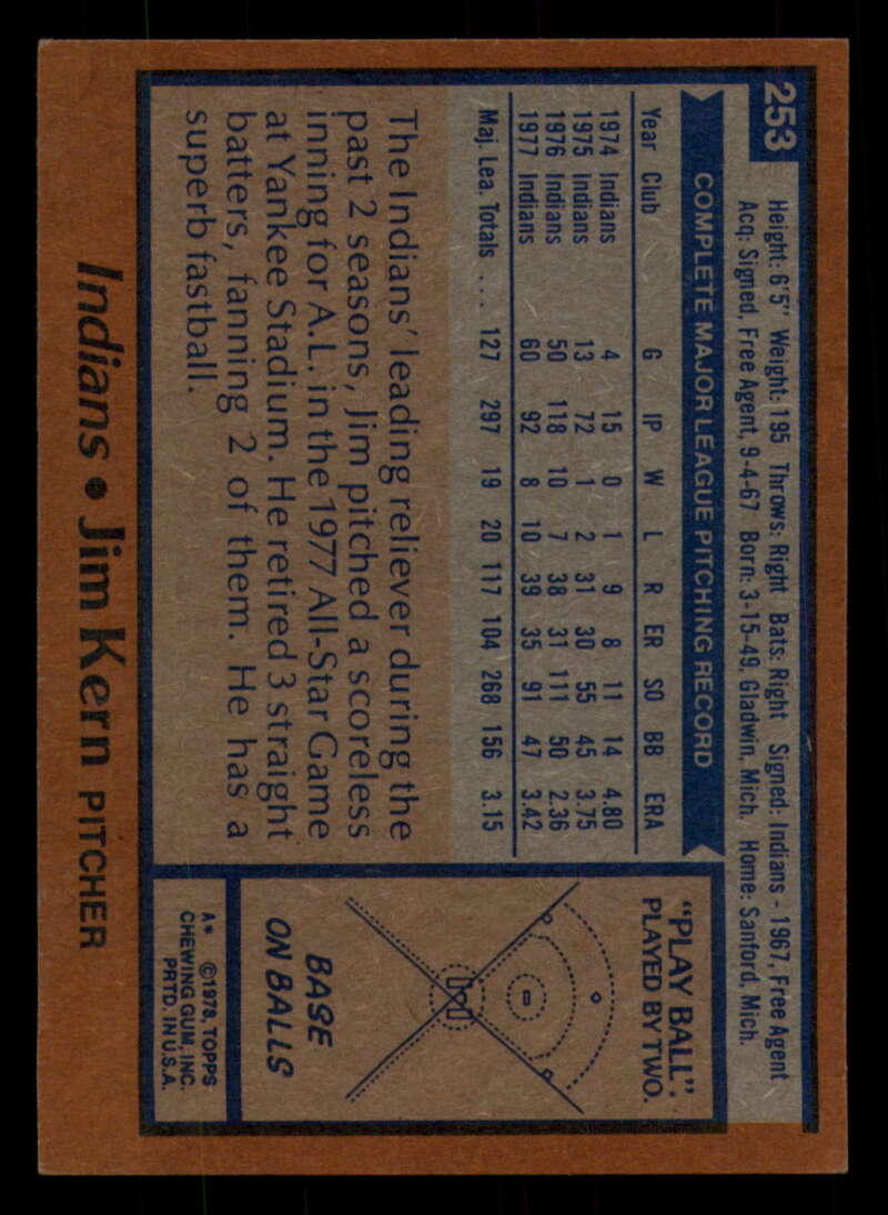 1978 Topps Baseball #216 - #265 - Complete your set - Pick your card - Picture 379 of 497