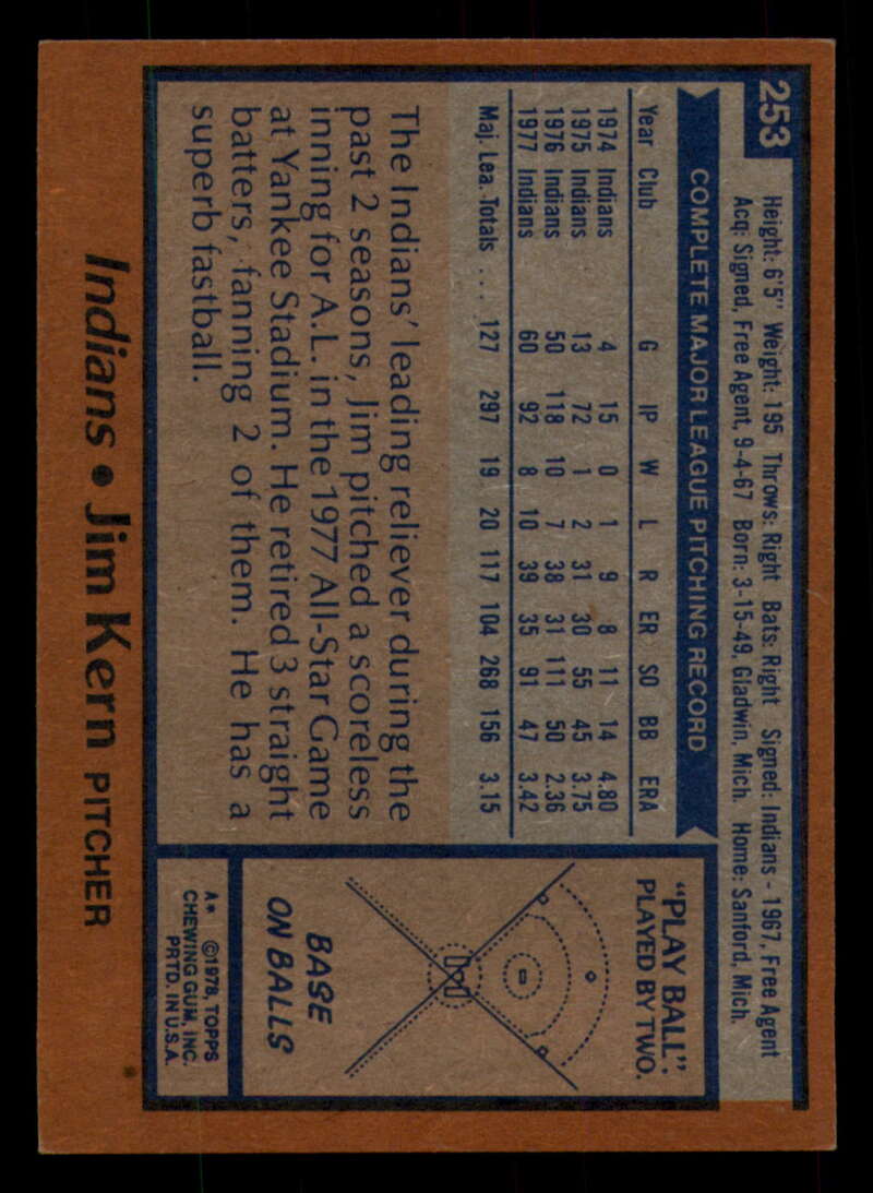 1978 Topps Baseball #216 - #265 - Complete your set - Pick your card - Picture 381 of 497