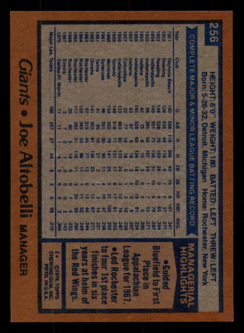 1978 Topps Baseball #216 - #265 - Complete your set - Pick your card - Picture 409 of 497