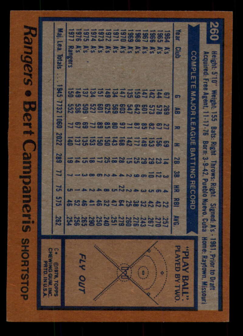 1978 Topps Baseball #216 - #265 - Complete your set - Pick your card - Picture 443 of 497