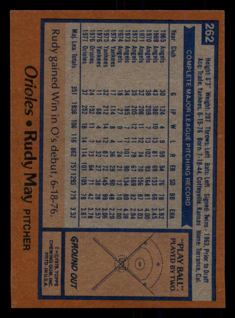 1978 Topps Baseball #216 - #265 - Complete your set - Pick your card - Picture 465 of 497