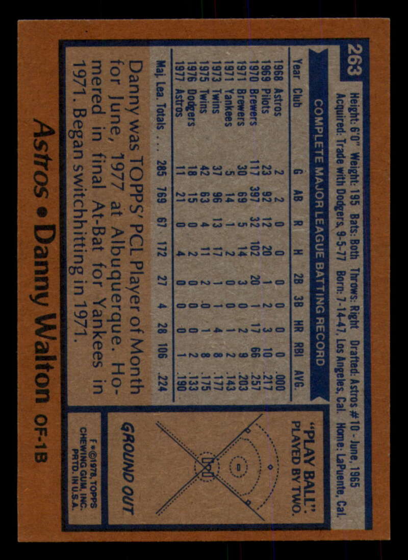 1978 Topps Baseball #216 - #265 - Complete your set - Pick your card - Picture 473 of 497