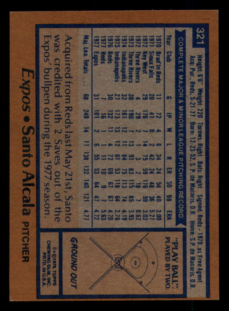1978 Topps Baseball #316 - #365 - Complete your set - Pick your card - Picture 59 of 491