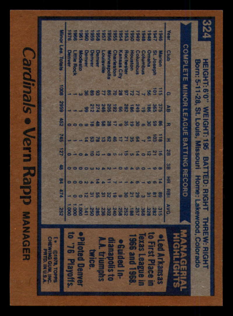 1978 Topps Baseball #316 - #365 - Complete your set - Pick your card - Picture 89 of 491