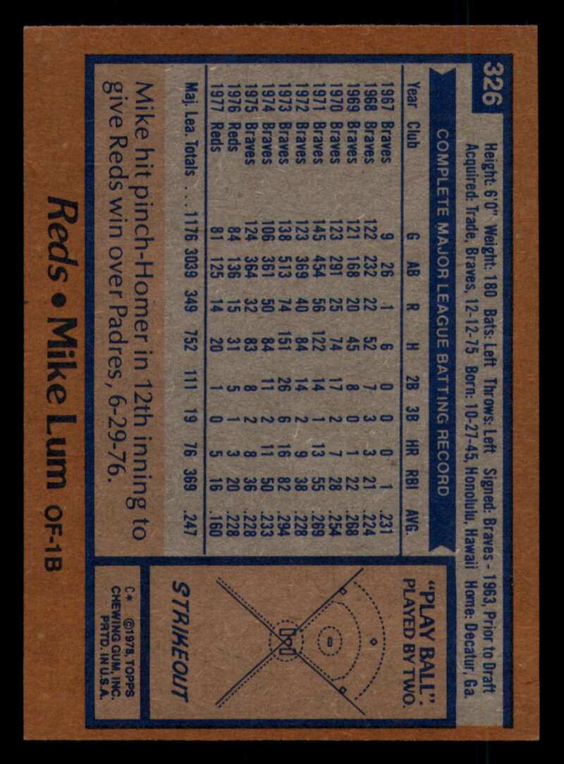 1978 Topps Baseball #316 - #365 - Complete your set - Pick your card - Picture 105 of 491