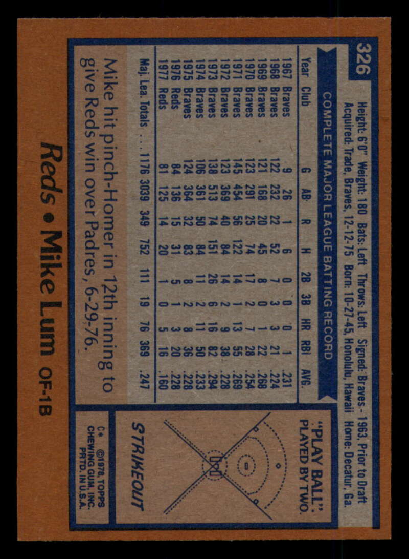 1978 Topps Baseball #316 - #365 - Complete your set - Pick your card - Picture 107 of 491