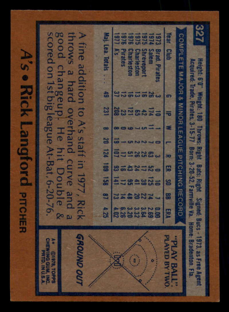 1978 Topps Baseball #316 - #365 - Complete your set - Pick your card - Picture 115 of 491