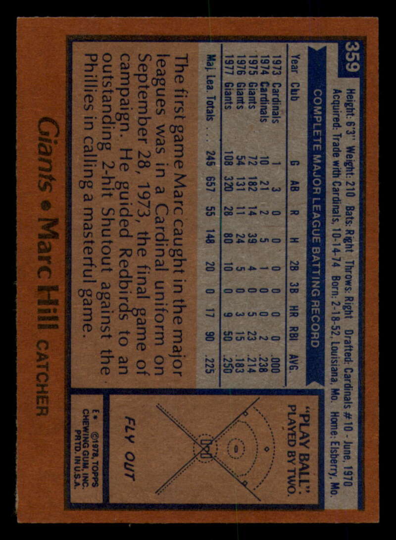 1978 Topps Baseball #316 - #365 - Complete your set - Pick your card - Picture 425 of 491